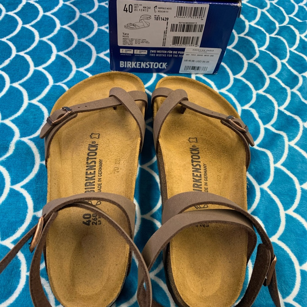 NWT Yara Birkenstocks